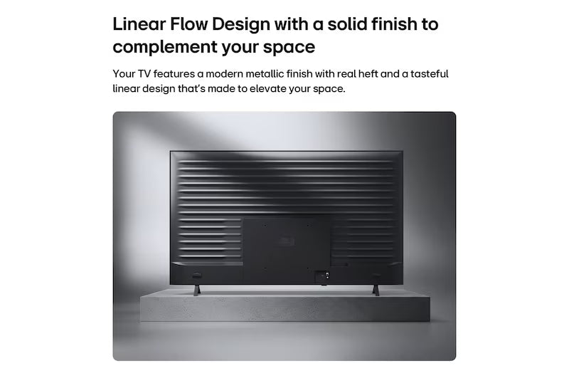 65 inch LG NANO 4K UHD AI NU85 Smart TV 2026