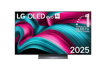 55 inch LG OLED evo AI C5 4K 144Hz Smart TV AI Magic remote webOS25 2025