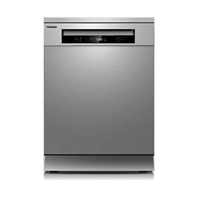 TOSHIBA Dishwasher 14 Sets 6 Programs A++ - Silver DW-14F1(S)