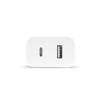 TTEC Smart Charger Duo PD Travel Charger USB-C+USB-A 30W - White