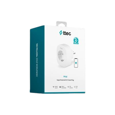 TTEC Prizi WiFi Smart plug  with Current Protection 16A