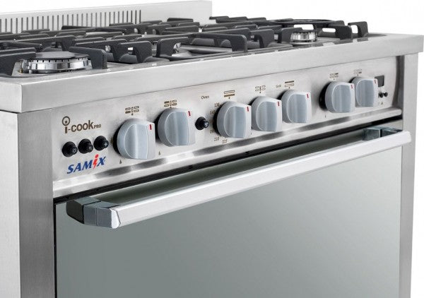 Samix Gas Cooker I-Cook 90x60 cm