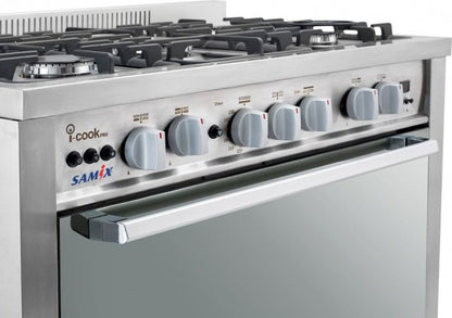 Samix Gas Cooker I-Cook 90x60 cm
