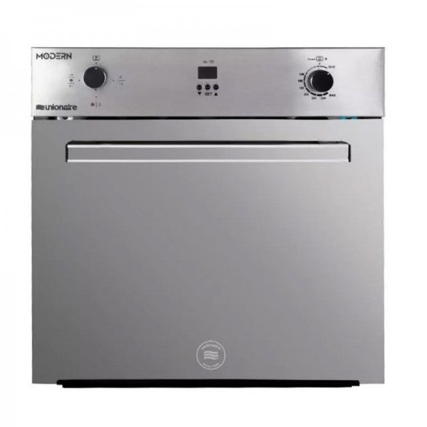 Unionaire Built-In Gas Oven With Gas Grill 60 cm with Fan Full Safety BO66S1-119-DSF-MD-AL