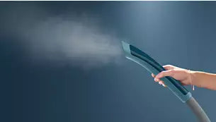 Philips Garment Steamer 1000 Series - 1800W, 1.8L Detachable Tank, 3 Steam Setting, 36 g/min, Integrated Stylemat, Blue - STE1040/26