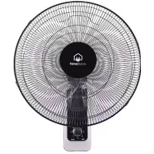 Home Electric Wall Fan 18" - Black HWF-1825