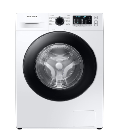 SAMSUNG Front Load Washing Machine 8KG 1400RPM A+++ - White WW80TA046AE1FH