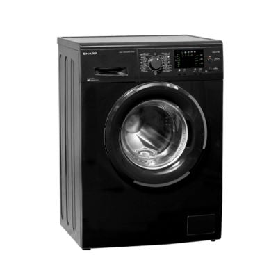 SHARP Washing Machine 8Kg 15 Programs A++ - Silver , Black
