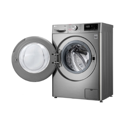 LG Front Load Washing Machine 8KG 1400rpm - Silver F4V5TYP2P.SPTPEL/EX