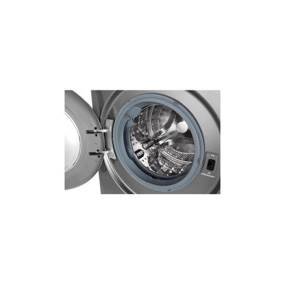 Front Load Washer 8KG , AI Direct Drive Motor, Steam , Silver Color