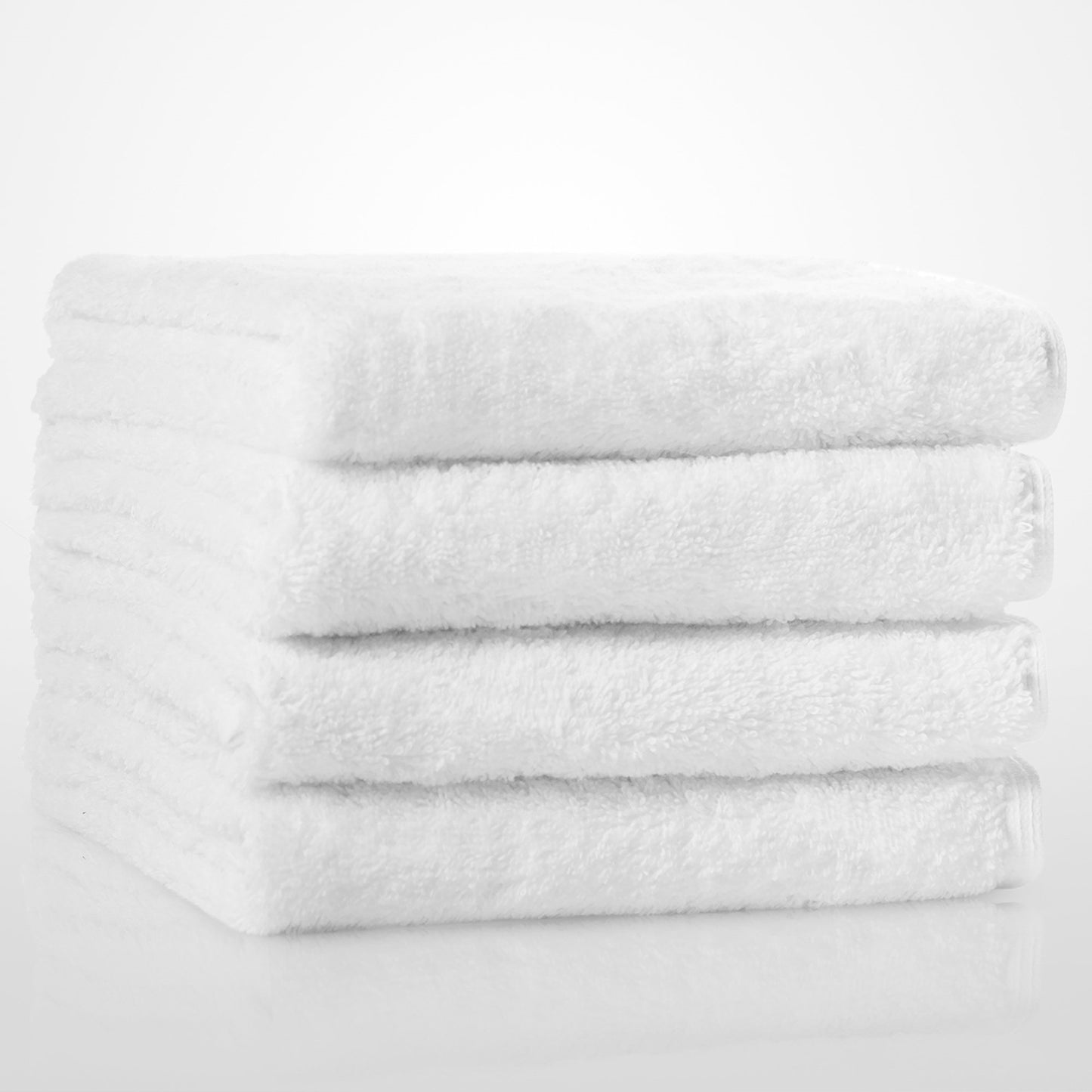 Hand Towel - White - 100% Cotton - 50 x 70 Cm