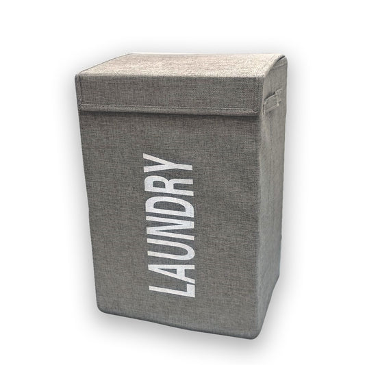 Folding Laundry Basket - 34 x 27 x 50 Cm
