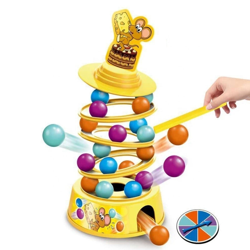 Tumbling Cake Family Game - 26.5 x 26.5 x 6 Cm