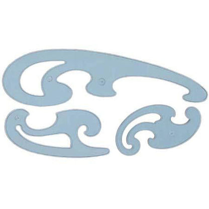 Cox French Curve Set - Pack of 3