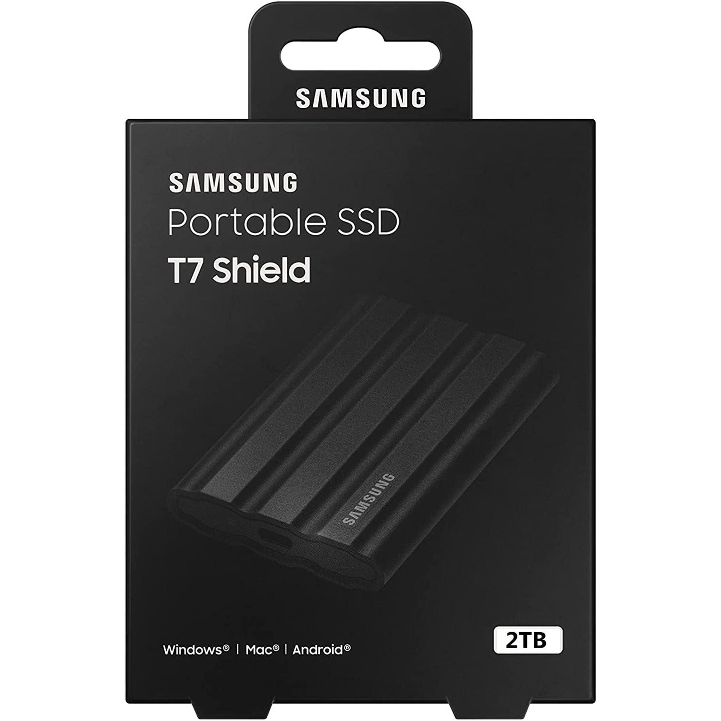 SAMSUNG T7 Shield Portable SSD USB 3.2 2TB IP65 Rating For water & Dust Resistance For PC / Mac / Android / Gaming Consoles