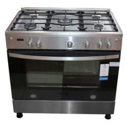 FRIGIDAIRE Gas Cooker 90cm 5 Burners – Stainless Steel