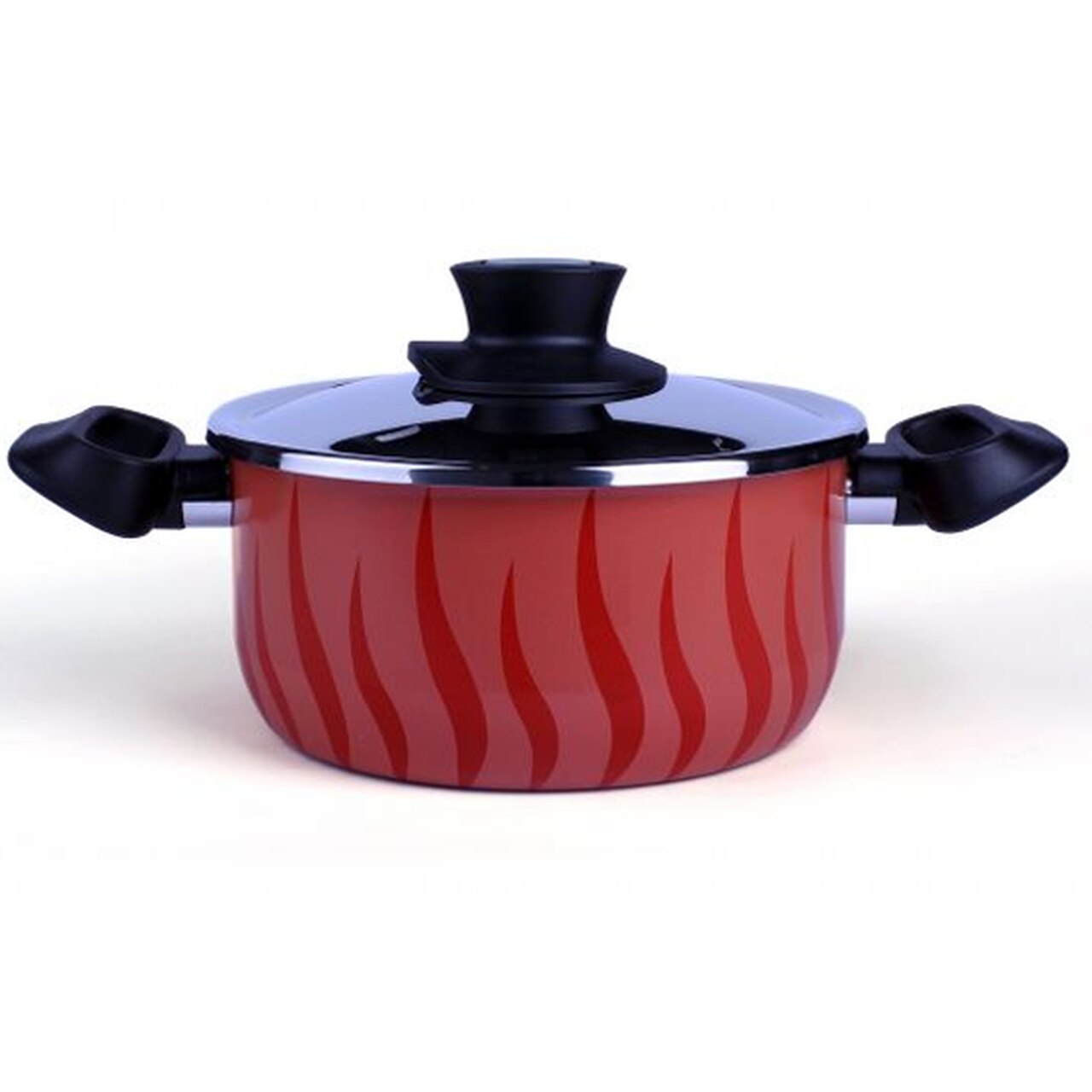 Tefal C5485282 Tempo Casserole with Lid, Red, 26 cm