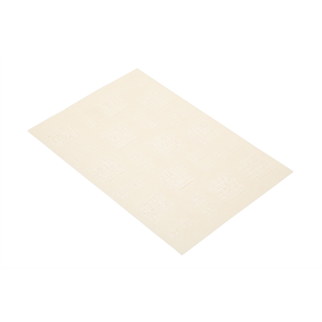 KitchenCraft Woven Cream Square Placemat