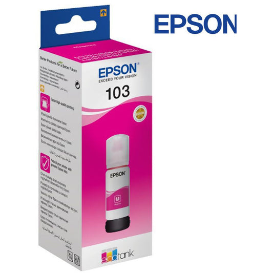 Genuine Epson 103 EcoTank Ink Bottle 65 ml - Magenta