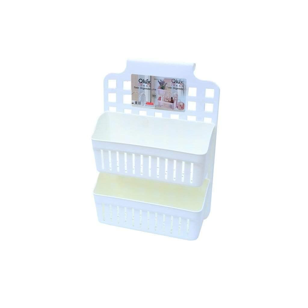 Twin Rack Orgainser Plastic 35x25cm