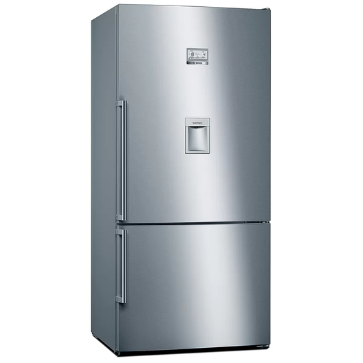 Freezer with freezer at bottom 186 x 86 cm Stainless steel ||682L ثÙاجØ تفريز