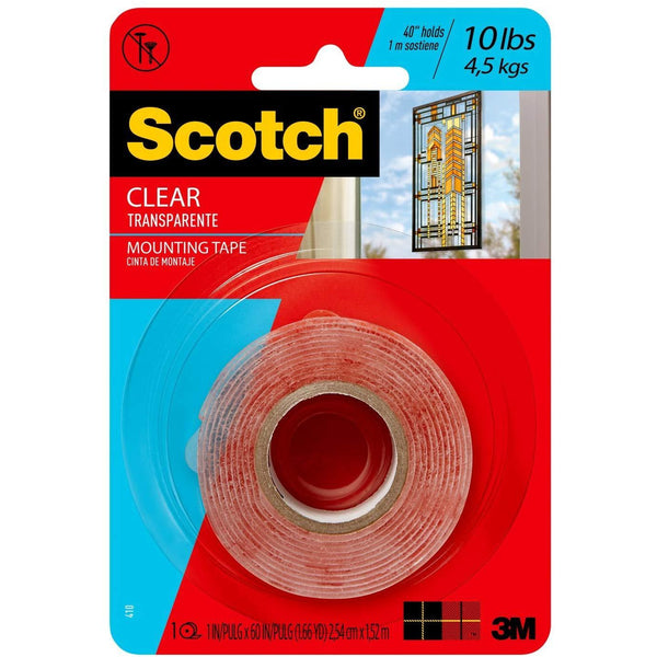 Scotch® Permanent Double Sided Clear