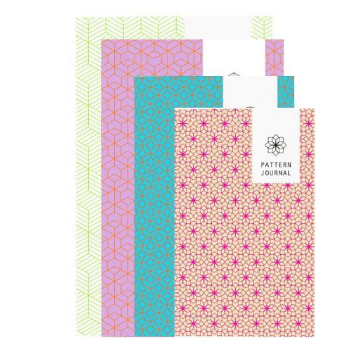 Special Offer Inspira Pattern Ruled Notebook 32 Sheets A5 - Pack of 4