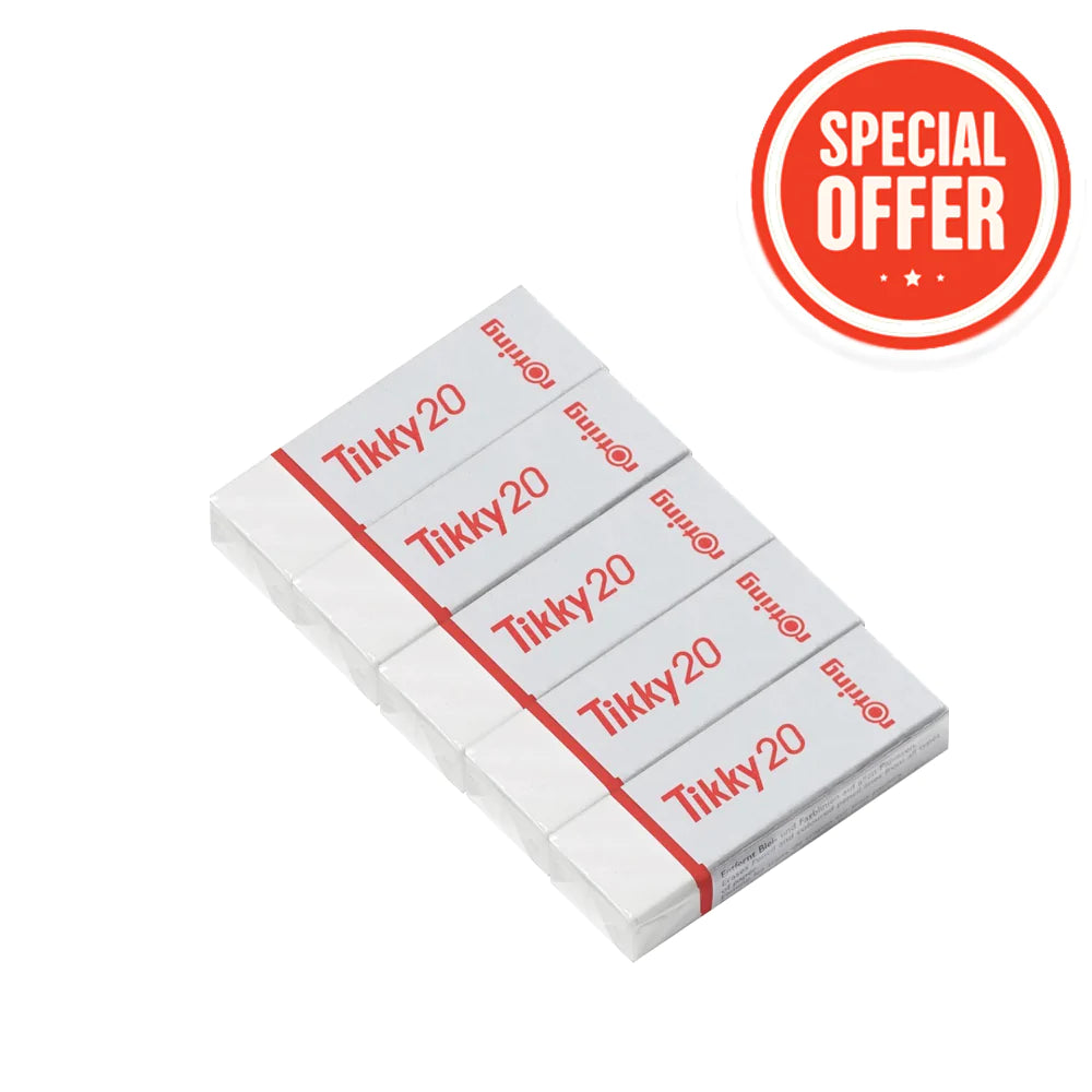 Rotring Tikky 20 Erasers / Pack of 5