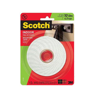 Scotch Indoor Double Sided Mounting Tape 2.54mmx 3.17m - 4.5Kg