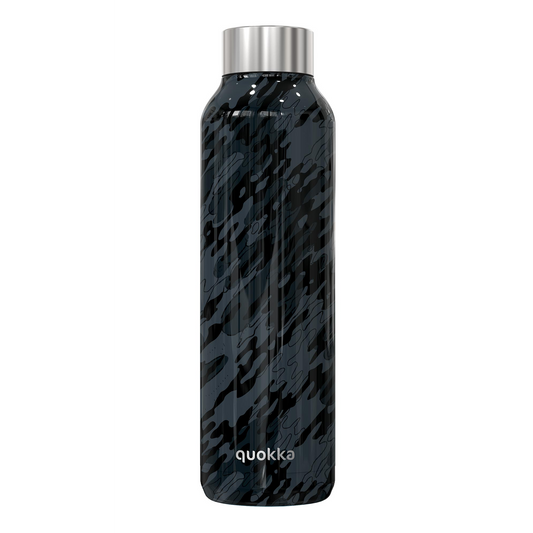 QUOKKA THERMAL SS BOTTLE SOLID CAMO 630 ML
