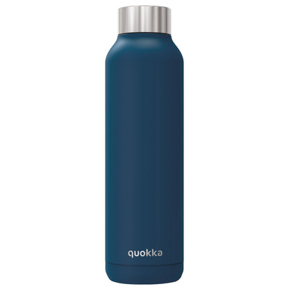 QUOKKA THERMAL SS BOTTLE SOLID MIDNIGHT BLUE 630 ML