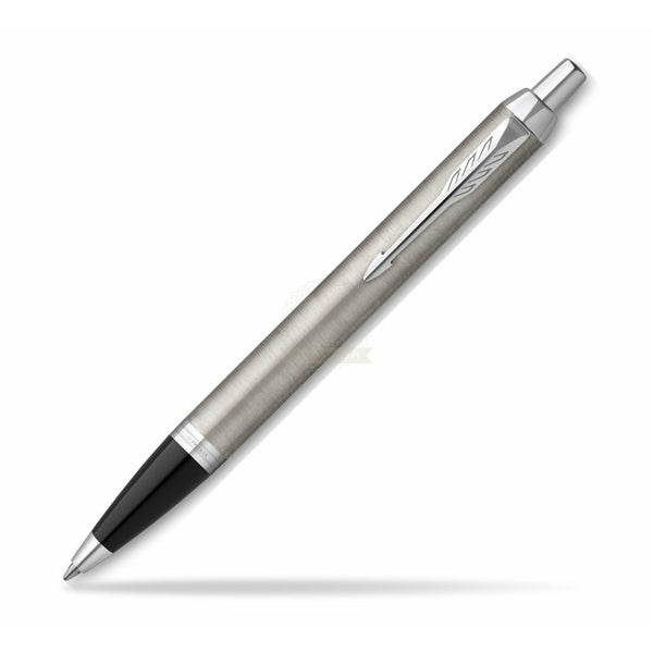 NEW Parker IM Essential Stainless Steel CT Ballpoint Pen