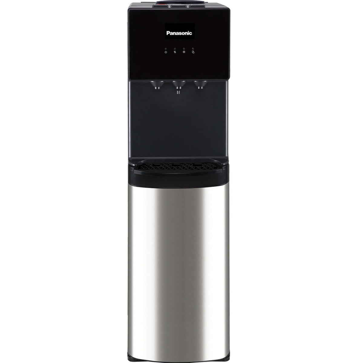 PANASONIC Stand Water Dispenser - Black & Stainless Steel SDM-WD3438BG