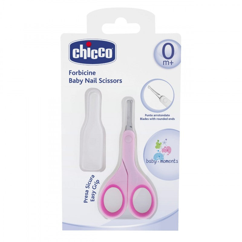 Chicco New Baby Nail Scissors Pink / Light Blue