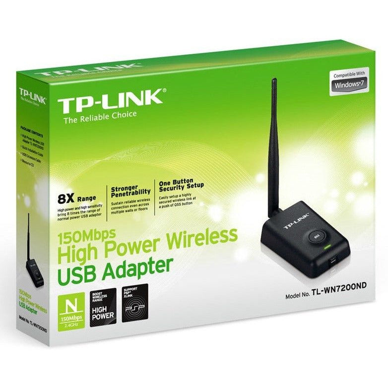 TP-Link 150Mbps High Power Wireless USB Adapter