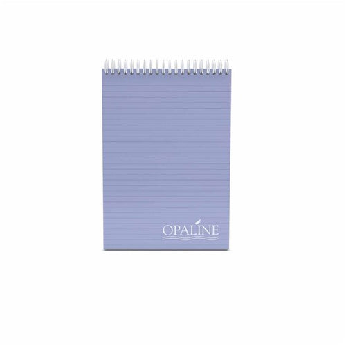 Bassile Spiral Flip Pad 70 GSM Lined - 16.7 x 24.5 cm - Assorted Colors
