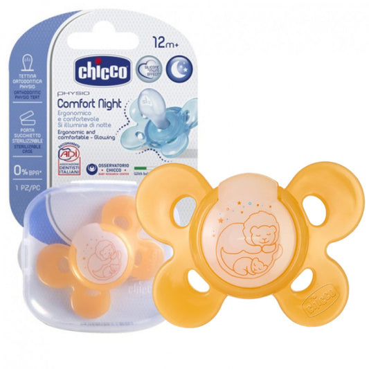 "SOOTHER PH.COMFORT LUMI SIL 12M+1PC C
"
