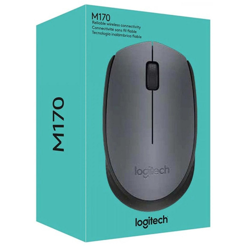 Logitech M170 Wireless Mouse USB Receiver & 12M Battery Life