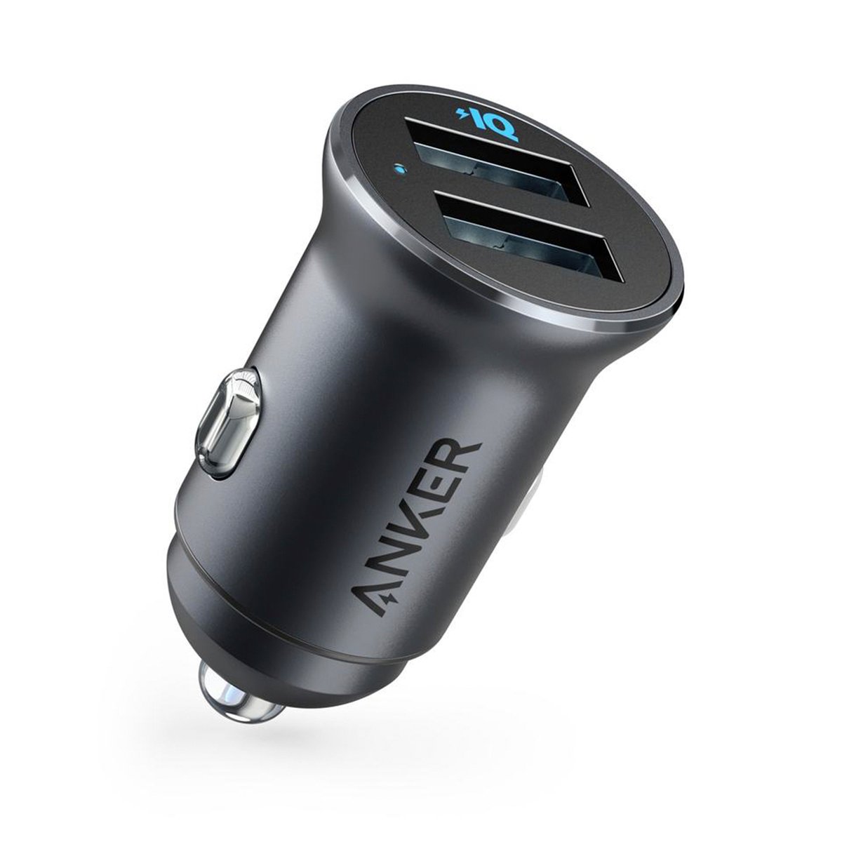 Anker PowerDrive 2 Alloy Metal Mini Car Charger A2727H12