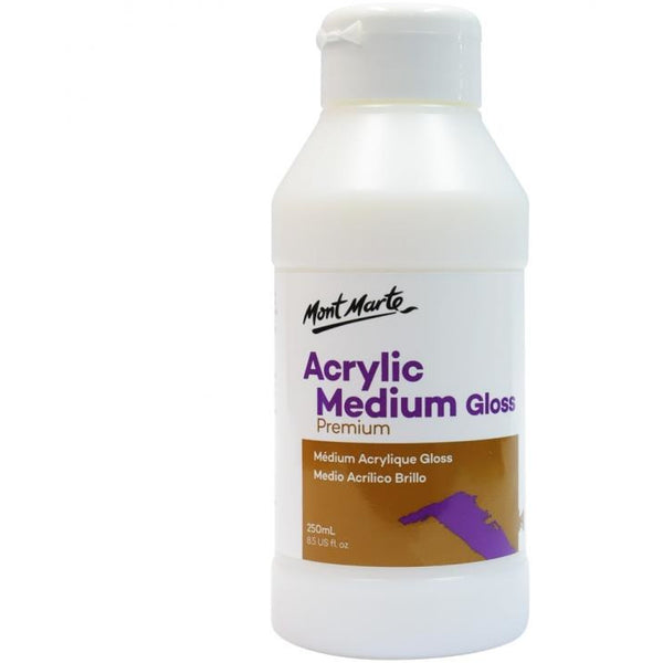 Premium Acrylic Medium Gloss - 250ml