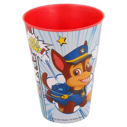 STOR LARGE EASY TUMBLER 430 ML PAW PATROL COMIC