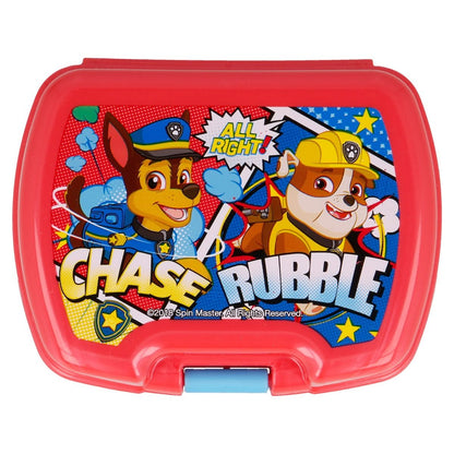 STOR SNACK SANDWICH BOX PAW PATROL COMIC