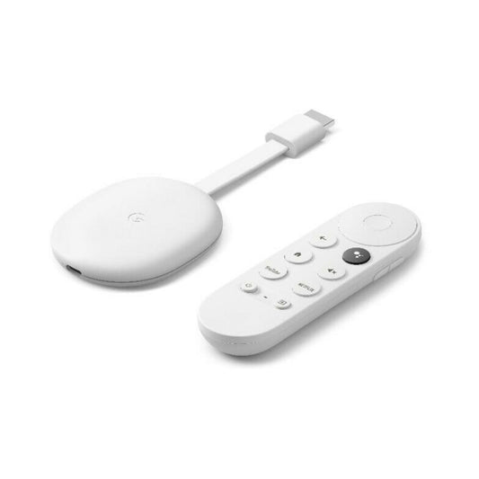 Chromecast Google TV Streaming Entertainment 4K HDR Snow