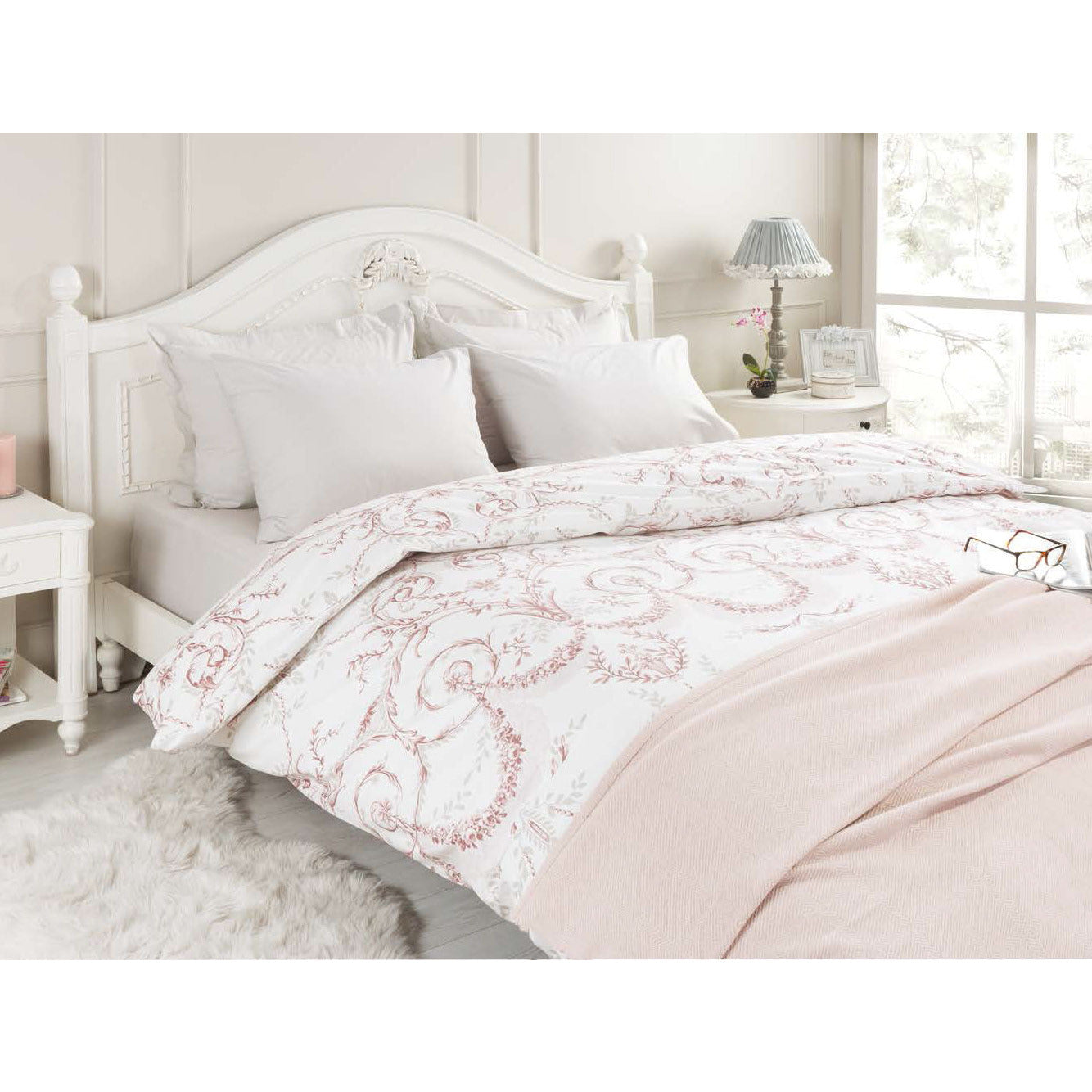 Madam Coco Lierre Cotton Ranforce Bed Linen Set - king