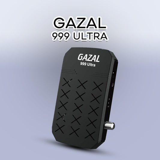 Gazal 999 Ultra Satellite Receiver TV Box - Wifi
