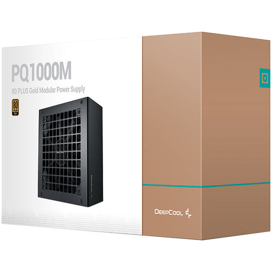 DeepCool PQ1000M 1000W 80+ Gold Full Modular Power Supply - Black