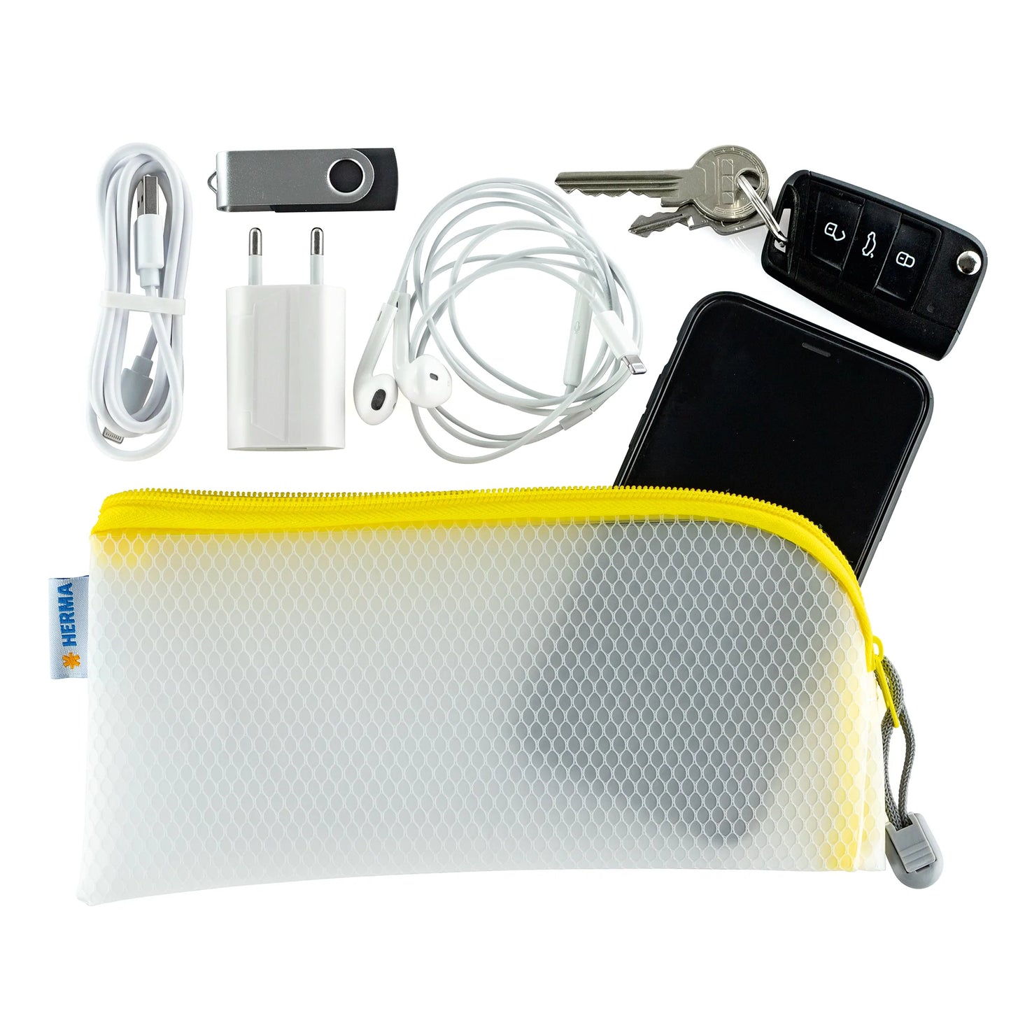 Herma Universal Zipper Case 23x11 cm