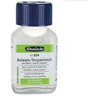 NEW Schmincke Oil Medium Balsam Terpentinol Gum Spirit of Distilled Turpentine 60ml