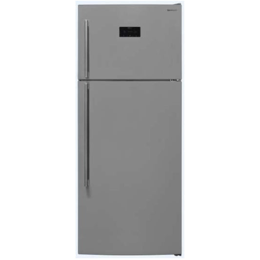 Sharp Refrigerator 640 Liter Stainless Steel A+ \ Free Gift EO-42K OR EC-BG2005A-RZ