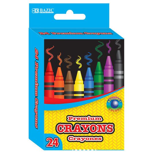 Bazic Crayons / Set of 24